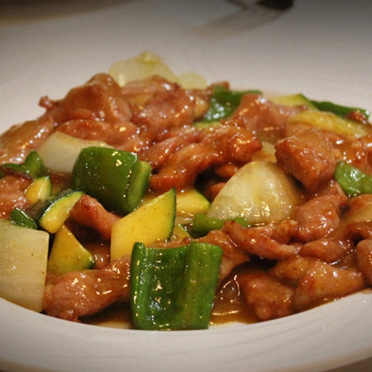 cerdo al curry