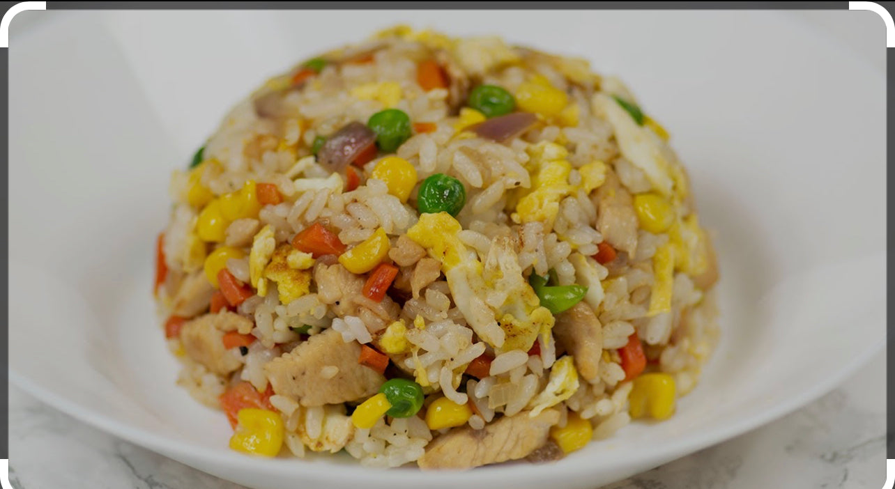 Arroz Frito con Pollo